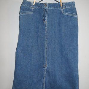 Style & Co. Jean skirt size 16